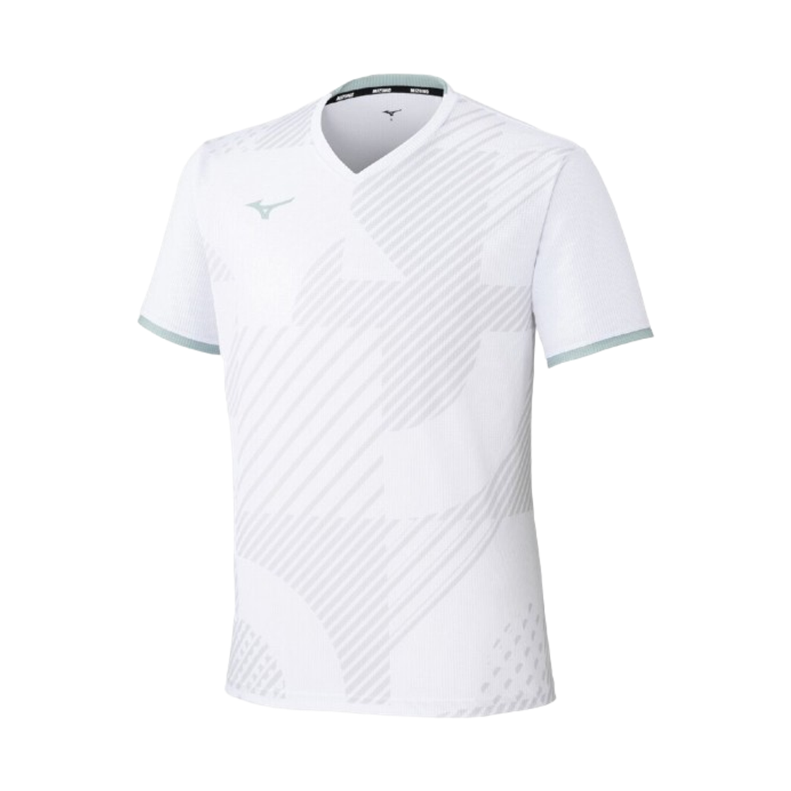 62JAD01001 Mizuno Dry Aeroflow Game Shirt White