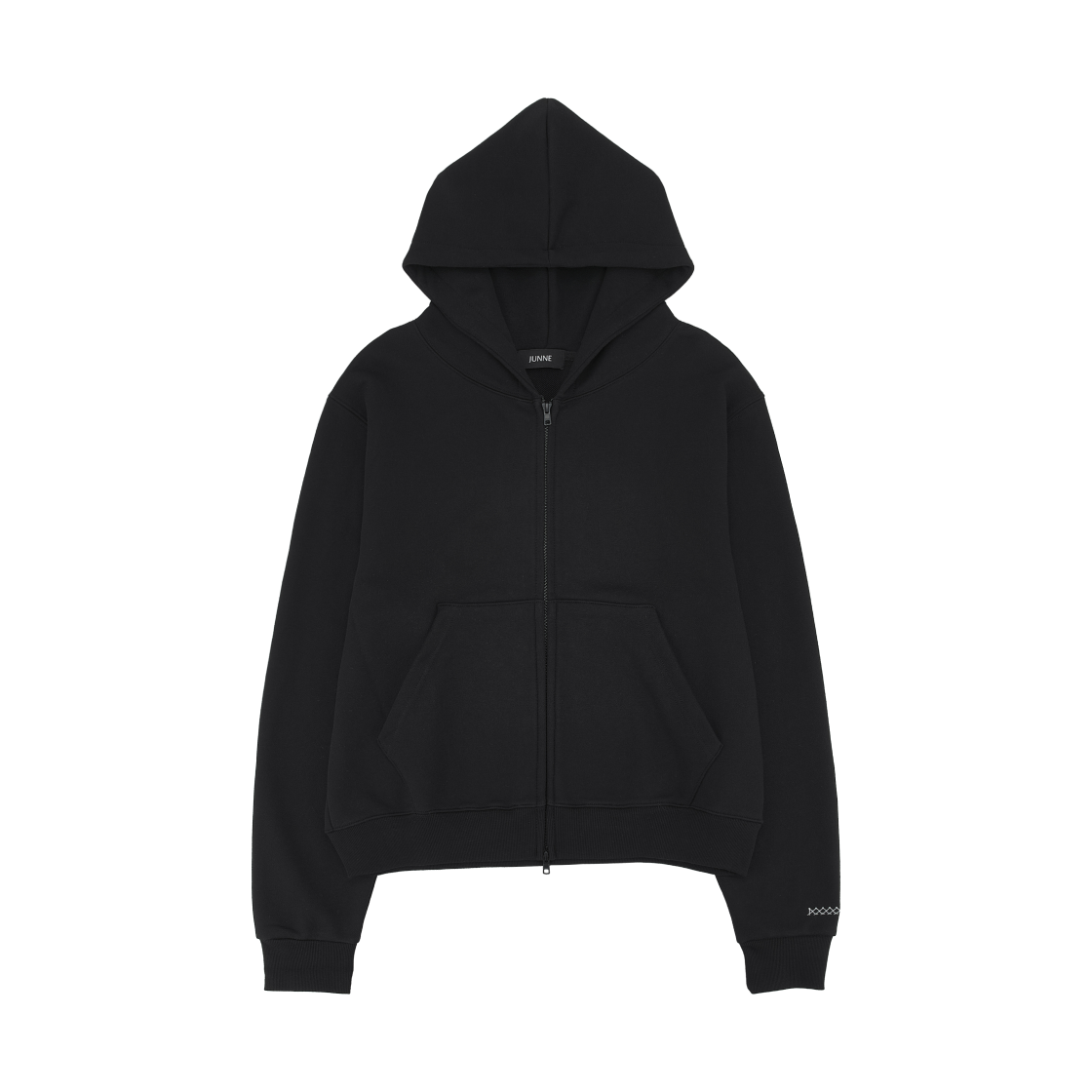 준느 JNE T24 크롭 블랙(Junne JNE T24 Cropped Black)