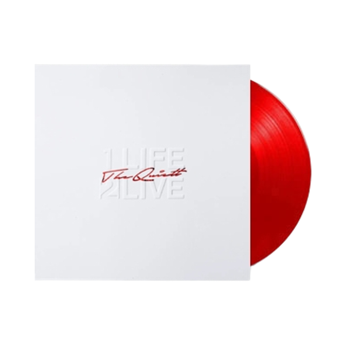 - The Quiett 1 Life 2 Live 10th Anniversary LP Transparent Red (500 Limited/2LP)