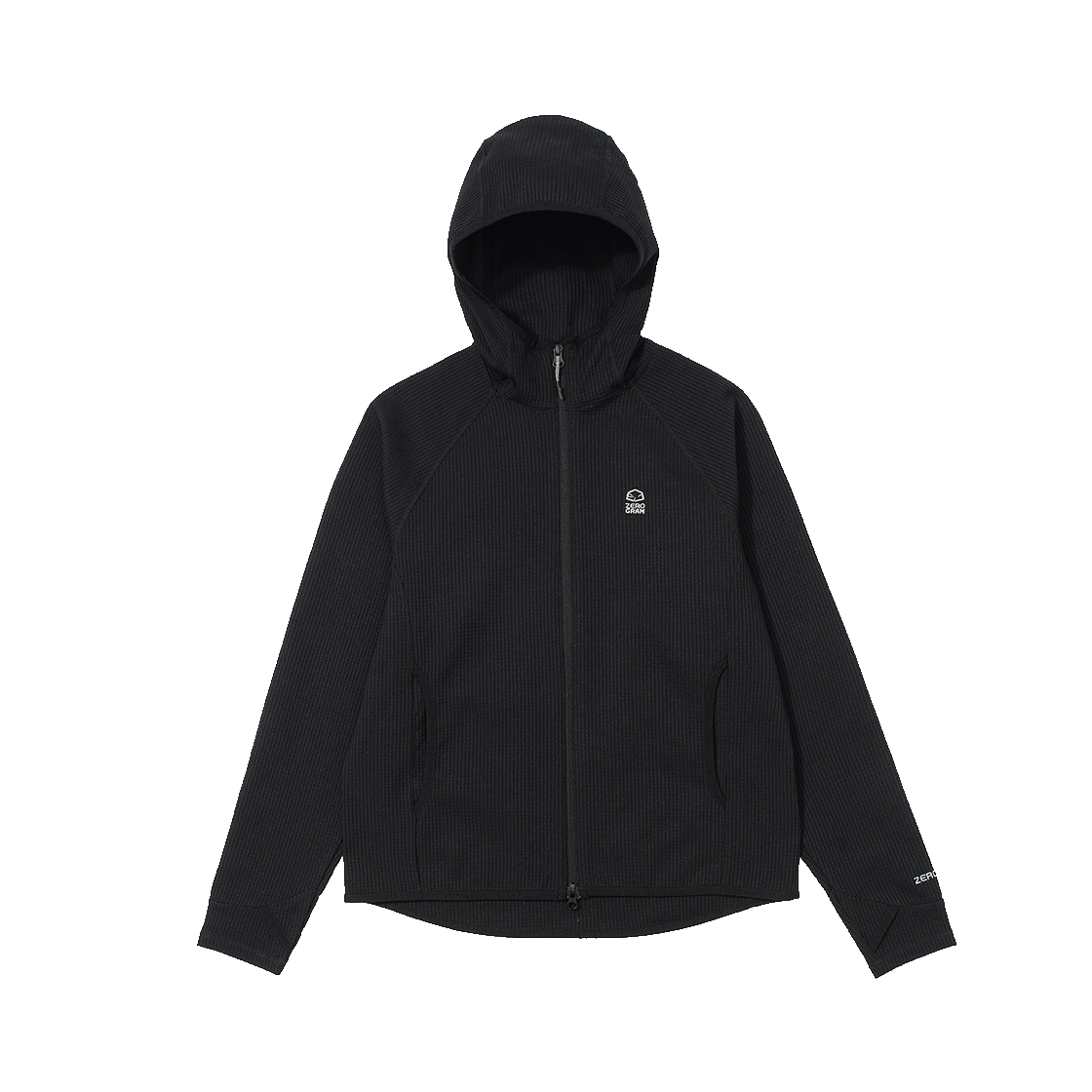 제로그램 SEAWOOL® 풀집 자켓 블랙(ZEROGRAM SEAWOOL Full-Zip Jacket Black) - 1