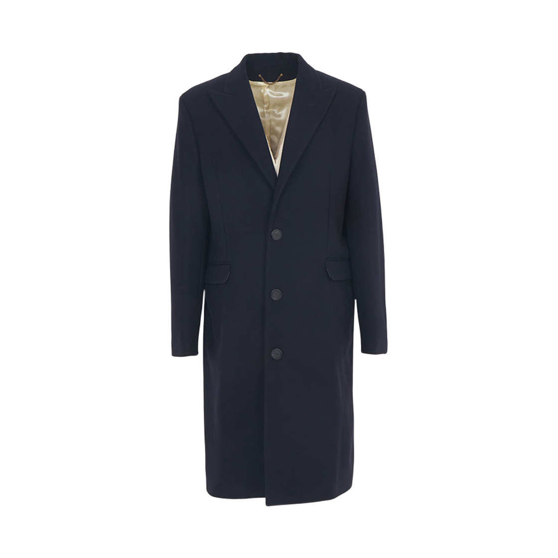 GMP00986-P000502-50486 Golden Goose Golden Collection Double-Breasted Coat Dark Blue