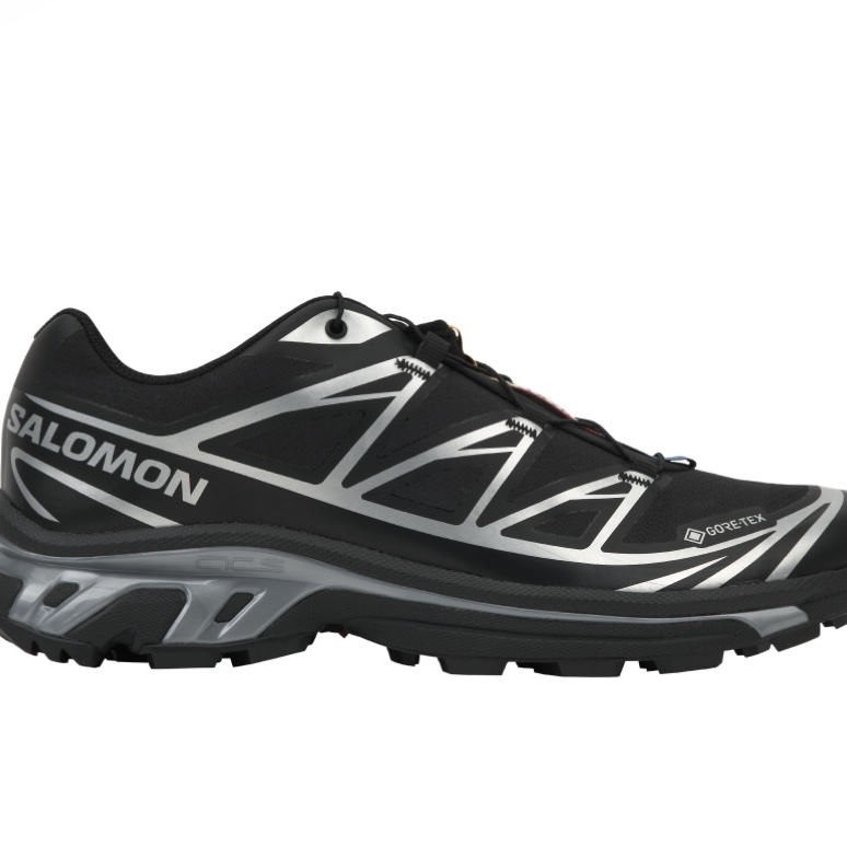 Salomon XT-6 GTX Black Silver 착용 스타일 - 1