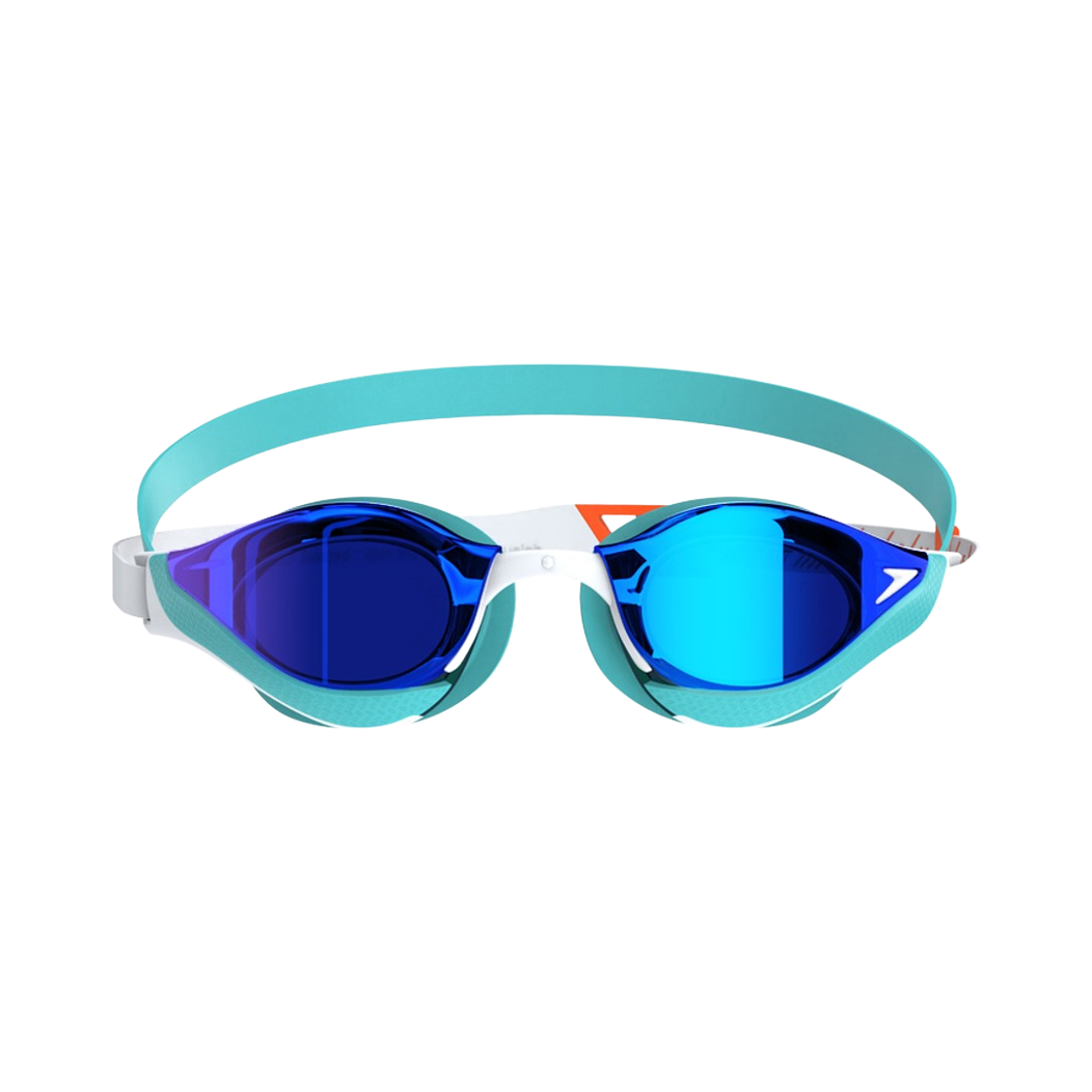 스피도 패스트스킨 퓨어 포커스 미러 스윔 고글 민트 - 아시아 핏(Speedo Fastskin Pure Focus Mirror Swim Goggles Mint - Asia Fit) - 1