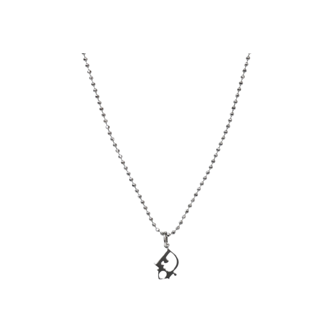 ITVQUFRJ2CVR Dior Oblique Silver Necklace A-B51563