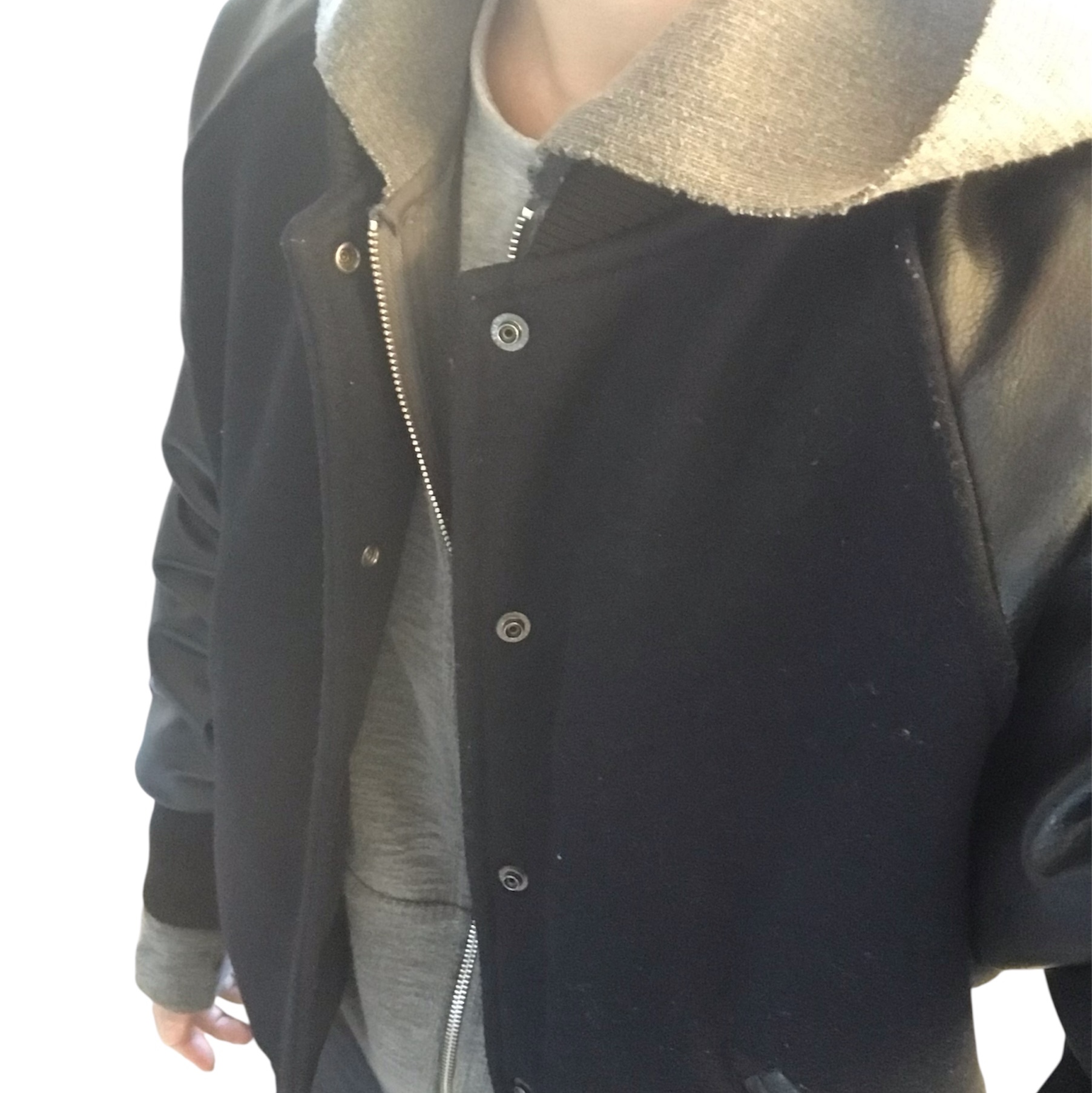 Adidas Stan Smith Decon Core Black 착용 스타일 - 2