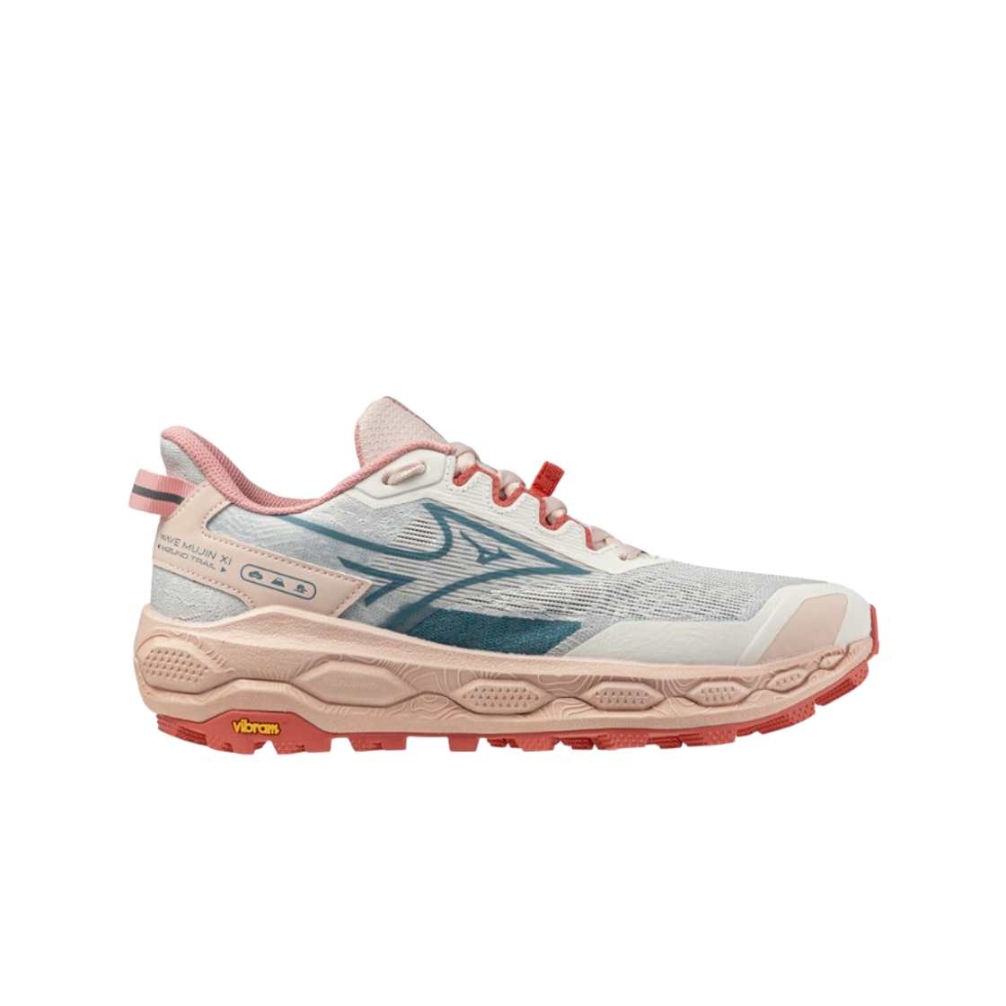 J1GK257071 (W) Mizuno Wave Mujin 11 Snow White Larkspur