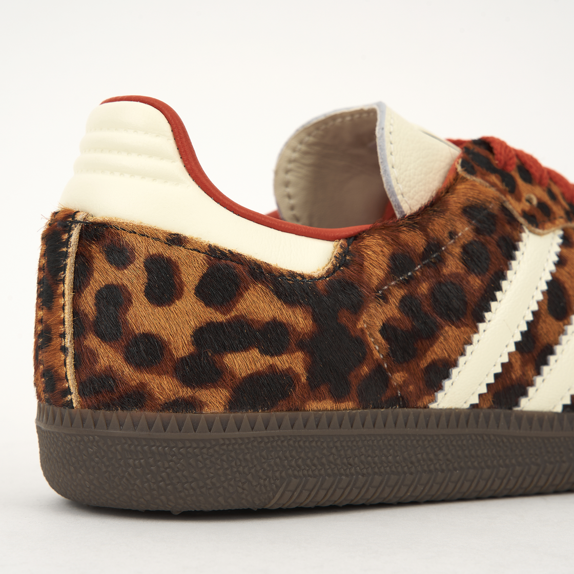 (W) 아디다스 삼바 OG 코어 블랙 프리러브드 레드((W) Adidas Samba OG Core Black Preloved Red) - 8