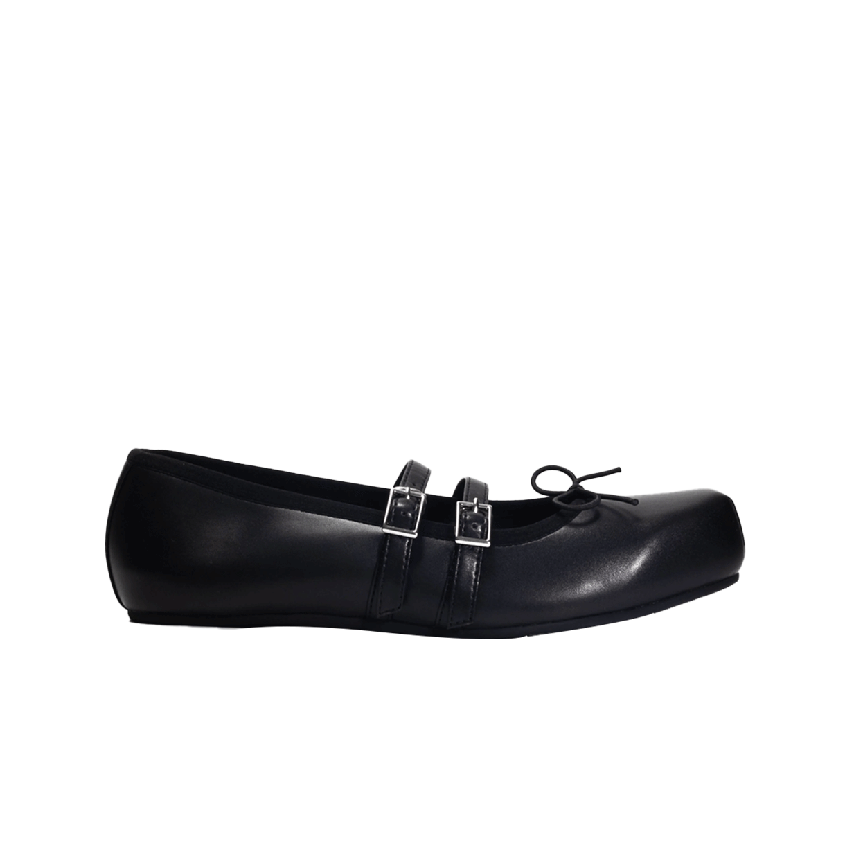 아키코아오키 우먼 지젤 플랫 블랙 - 26SS(Akikoaoki Women Giselle Flat Black - 26SS) - 2