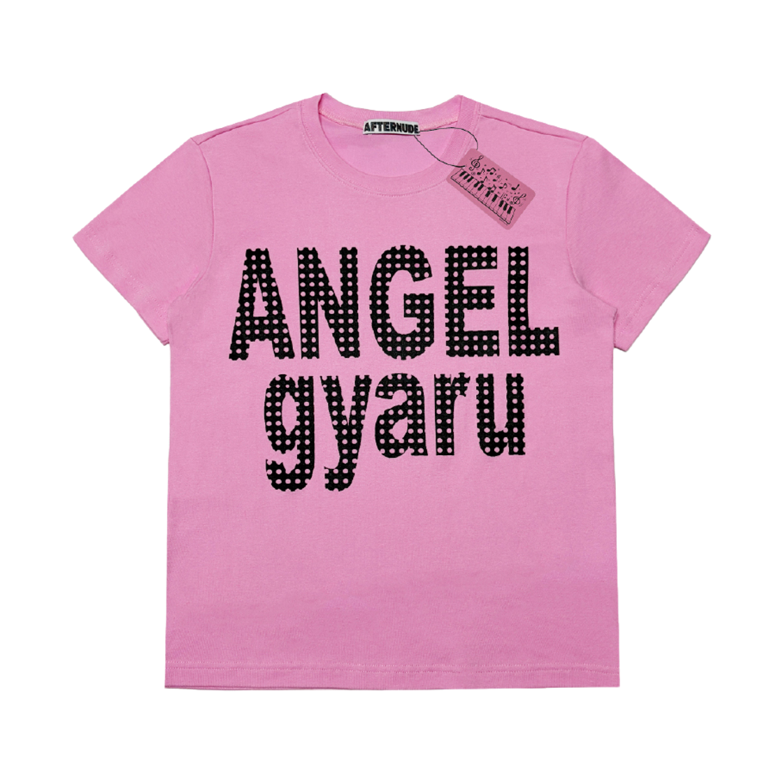 에프터누드 엔젤 갸루 티 핑크(Afternude Angel Gyaru Tee Pink) - 1
