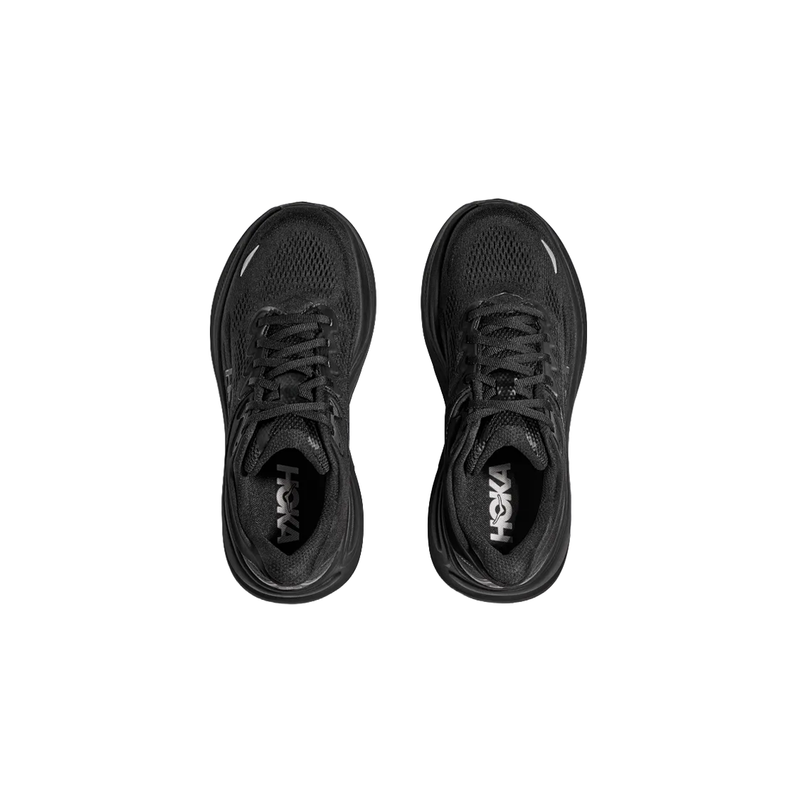 호카 우먼 본디 9 와이드 블랙 블랙 - 26SS(Hoka Women Bondi 9 Wide Black Black - 26SS) - 5