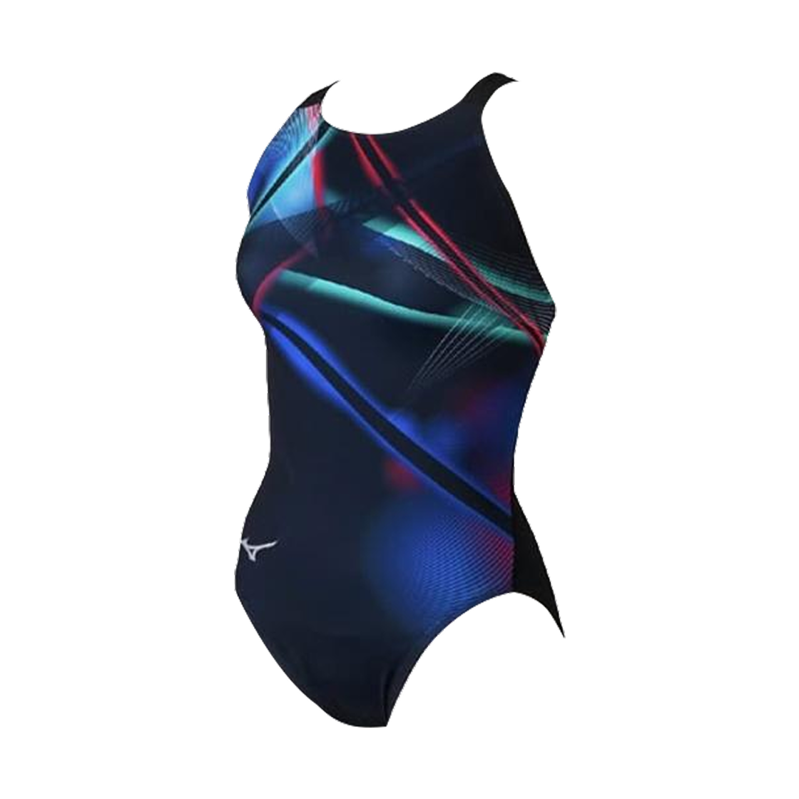 N2MAD24192 (W) Mizuno ST Graphic Low Cut Suit Black Blue