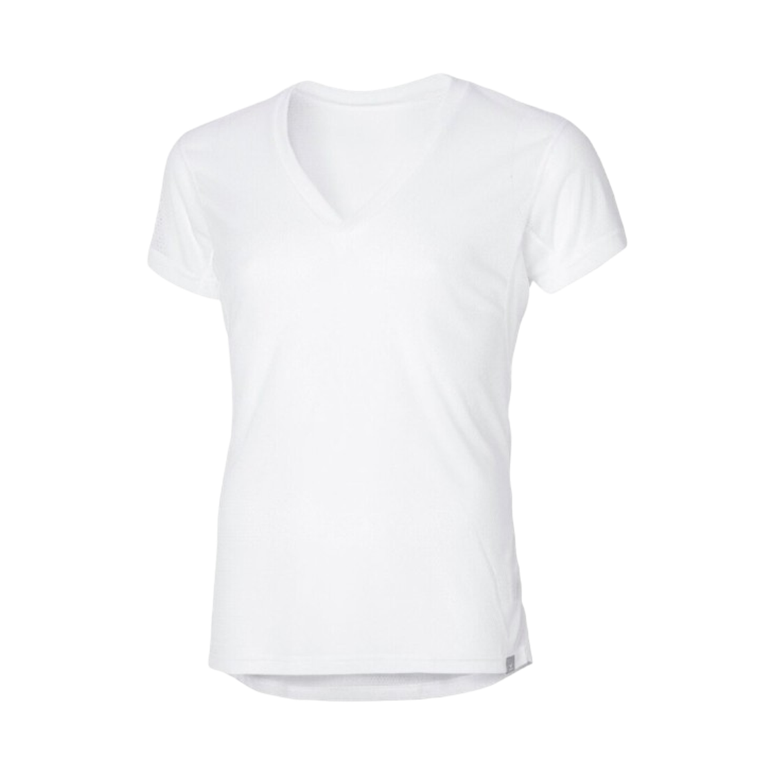 C2JAD11201 Mizuno Premier Cool Inner Dry Aeroflow V-Neck Short Sleeve Shirt White