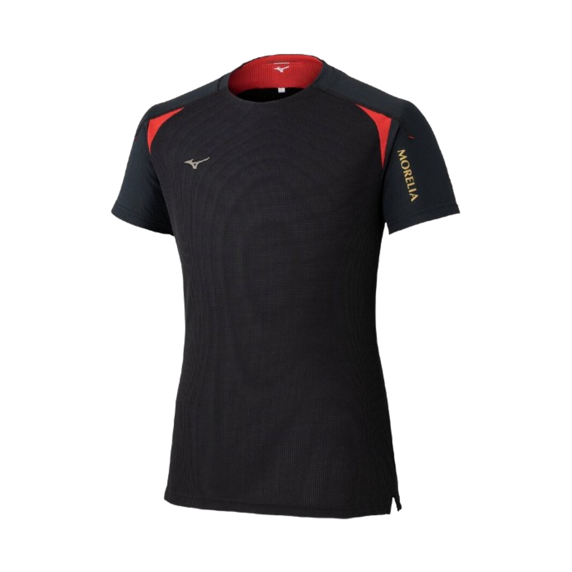 P2MAD00209 Mizuno Morelia Dry Aeroflow Field Shirt Black