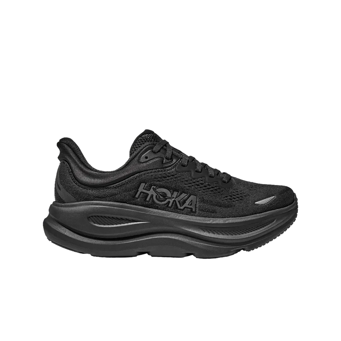 호카 우먼 본디 9 와이드 블랙 블랙 - 26SS(Hoka Women Bondi 9 Wide Black Black - 26SS)