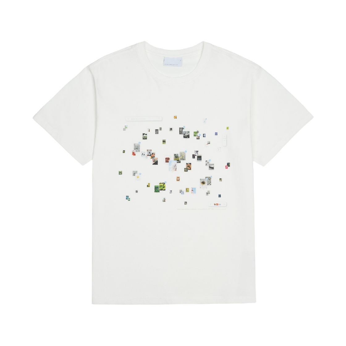 산산기어 스로우백 티셔츠 화이트(Sansan Gear Throwback T-Shirt White)