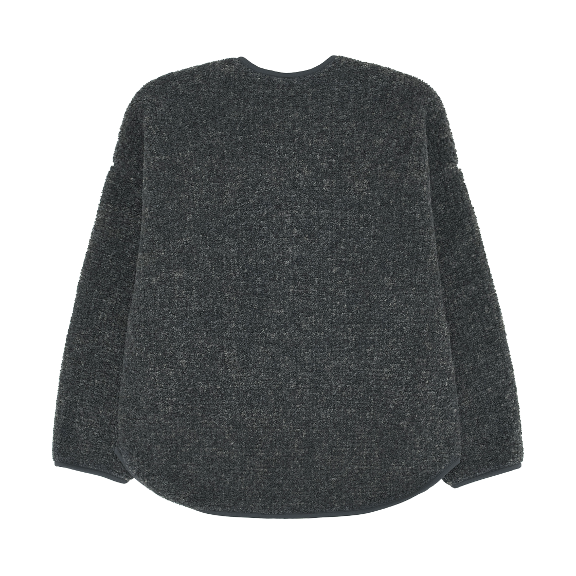 (W) 유니클로 파일 라인드 플리스 릴렉스드 가디건 다크 그레이 - JP((W) Uniqlo Pile Lined Fleece Relaxed Cardigan Dark Gray - JP) - 2