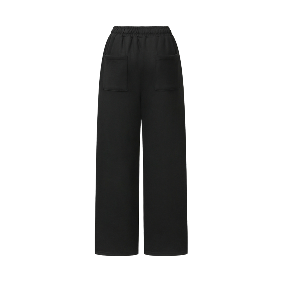 무센트 모엔 크로스 레더 패치 스웻 팬츠 남녀공용 블랙(MUCENT Moen Cross Leather Patch Sweat Pants Unisex Black) - 2