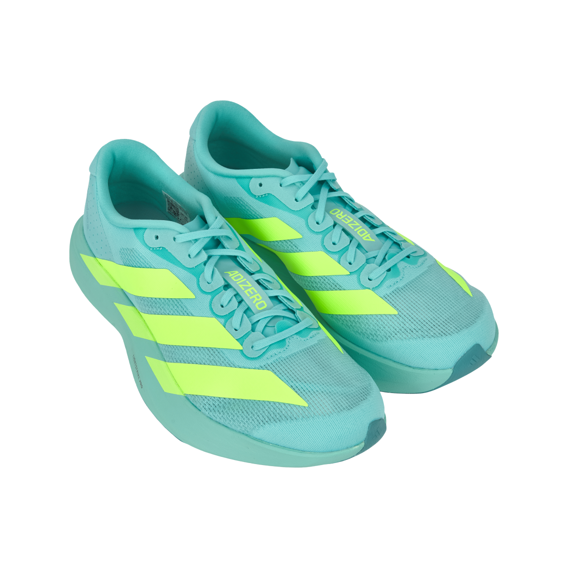 아디다스 아디제로 EVO SL 플래쉬 아쿠아 루시드 레몬(Adidas Adizero EVO SL Flash Aqua Lucid Lemon) - 4