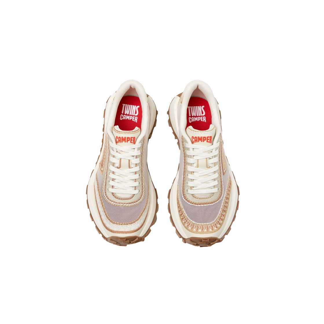 캠퍼 여성 드리프트 트레일 트윈즈 스니커즈 브라운(Camper Women Drift Trail Twins Sneakers Brown) - 3