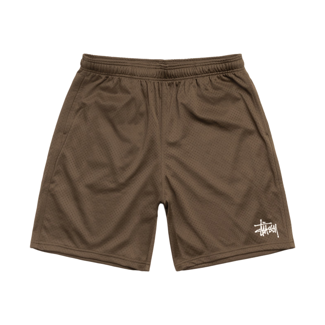 112335 Stussy Basic Mesh Shorts Olive
