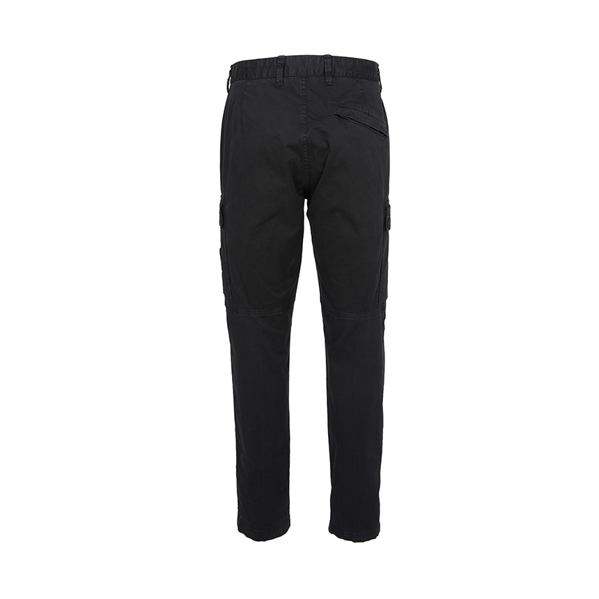 [20% 쿠폰] 스톤 아일랜드 판탈론 캐주얼 카고 팬츠 블랙 - 26SS([20% 쿠폰] Stone Island Pantalon Casual Cargo Pants Black - 26SS) - 3
