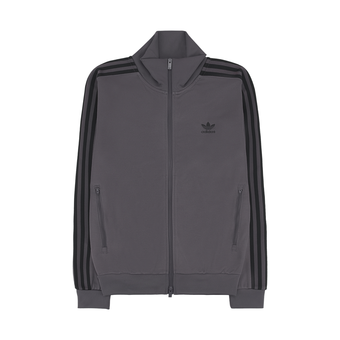 아디다스 아디컬러 클래식 헤리티지 트랙 자켓 그레이 스트라타 블랙 - KR 사이즈(Adidas Adicolor Classics Heritage Track Jacket Grey Strata Black - KR Sizing)