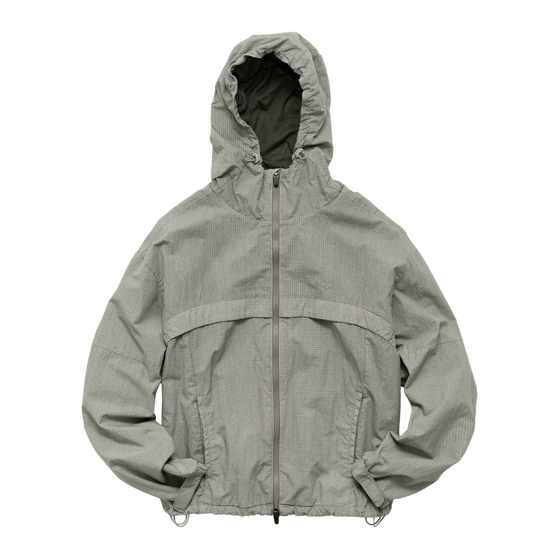 [더블적립] 폴리테루 휴먼인덱스 휴먼 텍스쳐 쉘 파카 라이트 베이지([더블적립] Polyteru Human Index Human Texture Shell Parka Light Beige)