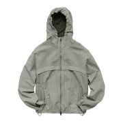 Polyteru Human Index Human Texture Shell Parka Light Beige