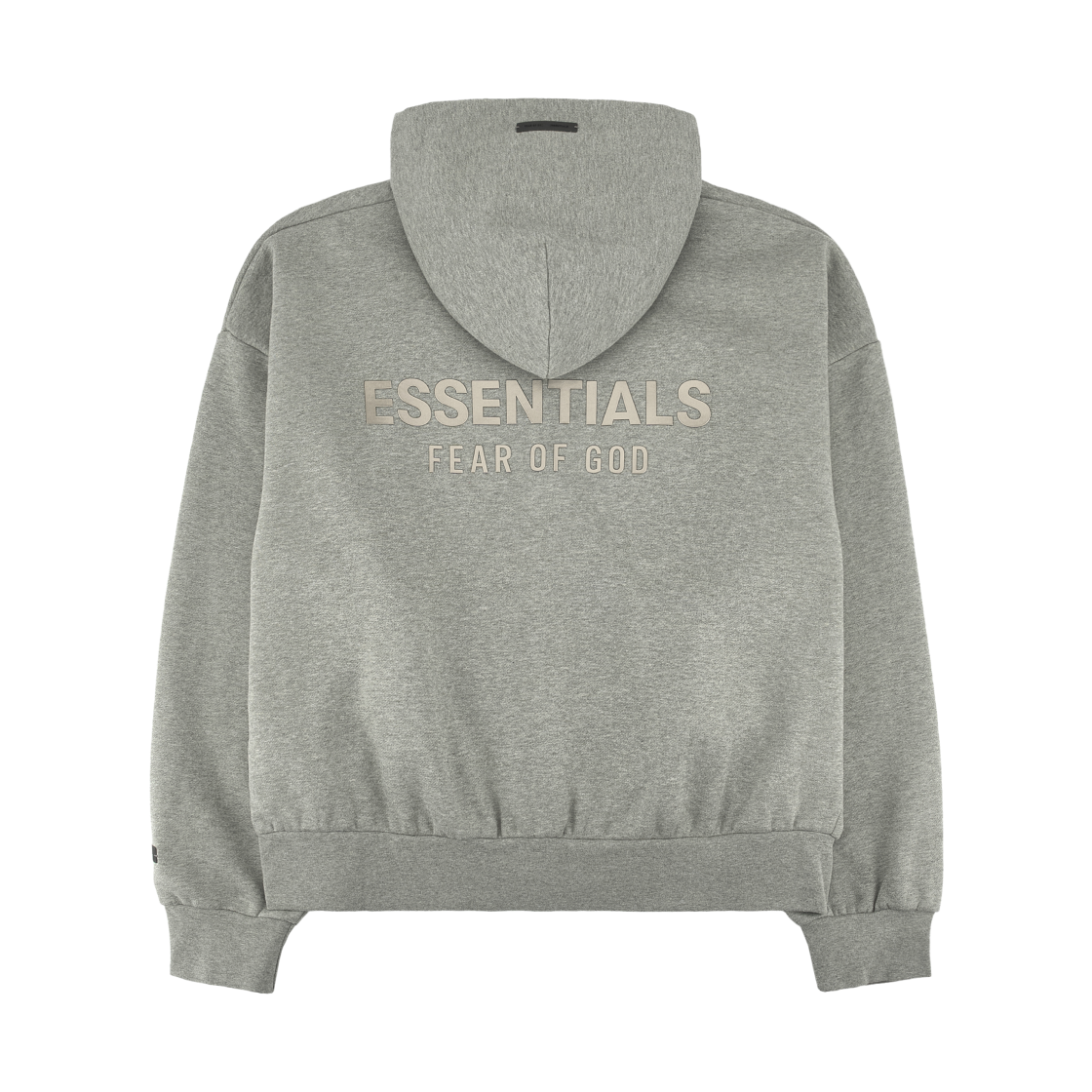 에센셜 클래식 플리스 집업 후드 콘크리트 헤더 - 25SS(Essentials Classic Fleece Zip Up Hoodie Concrete Heather - 25SS) - 2