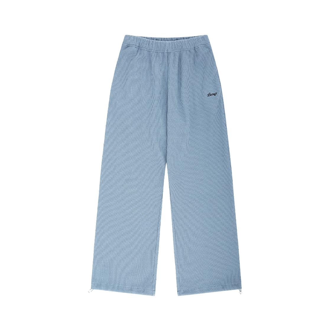 레이지지 베이크드 와플 라운지 스트링팬츠 더스티블루(LAZYZ Baked Waffle Lounge String Pants - Dusty Blue)