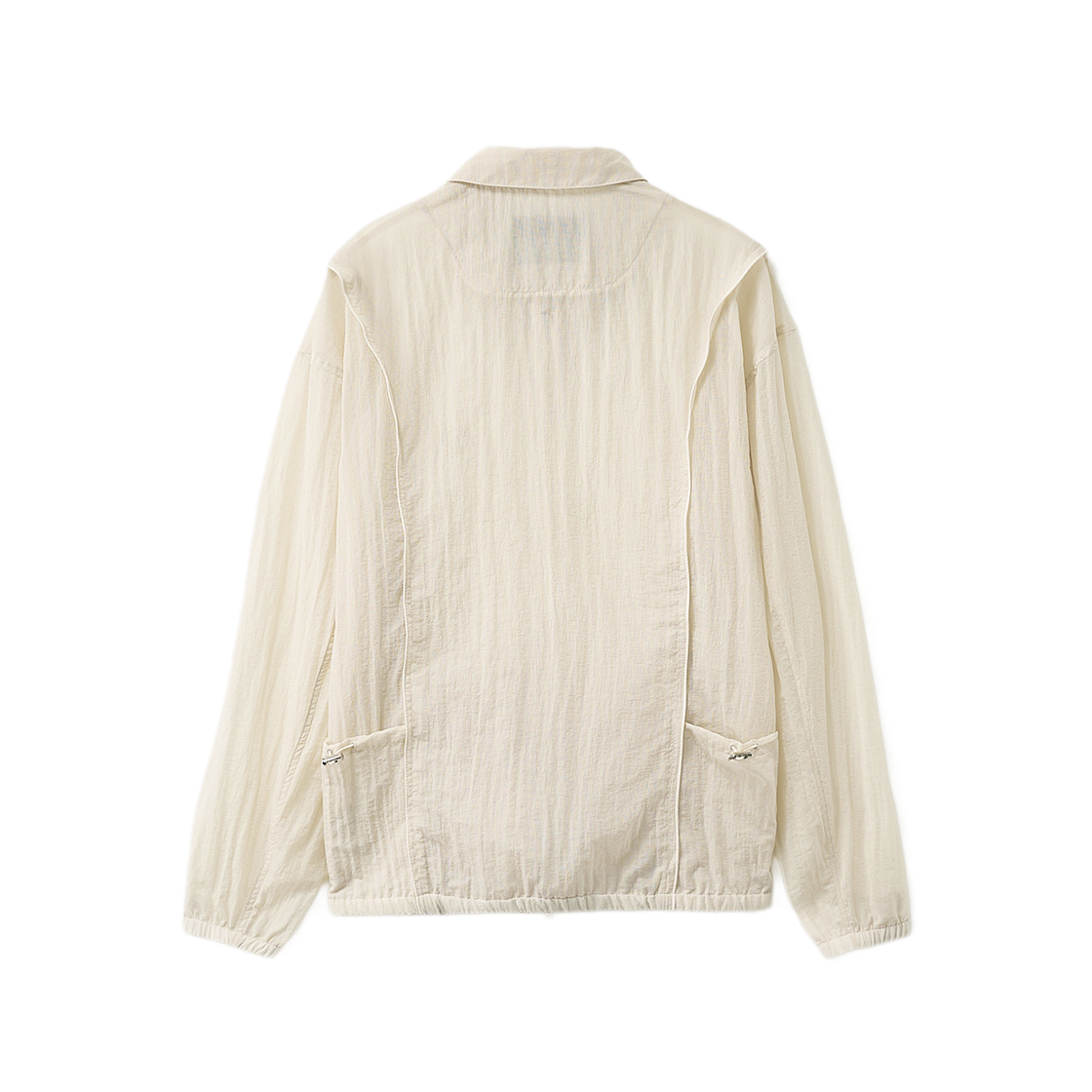 세터 립스탑 파이핑 나일론 자켓 크림(SATUR Ripstop Piping Nylon Jacket Cream) - 2