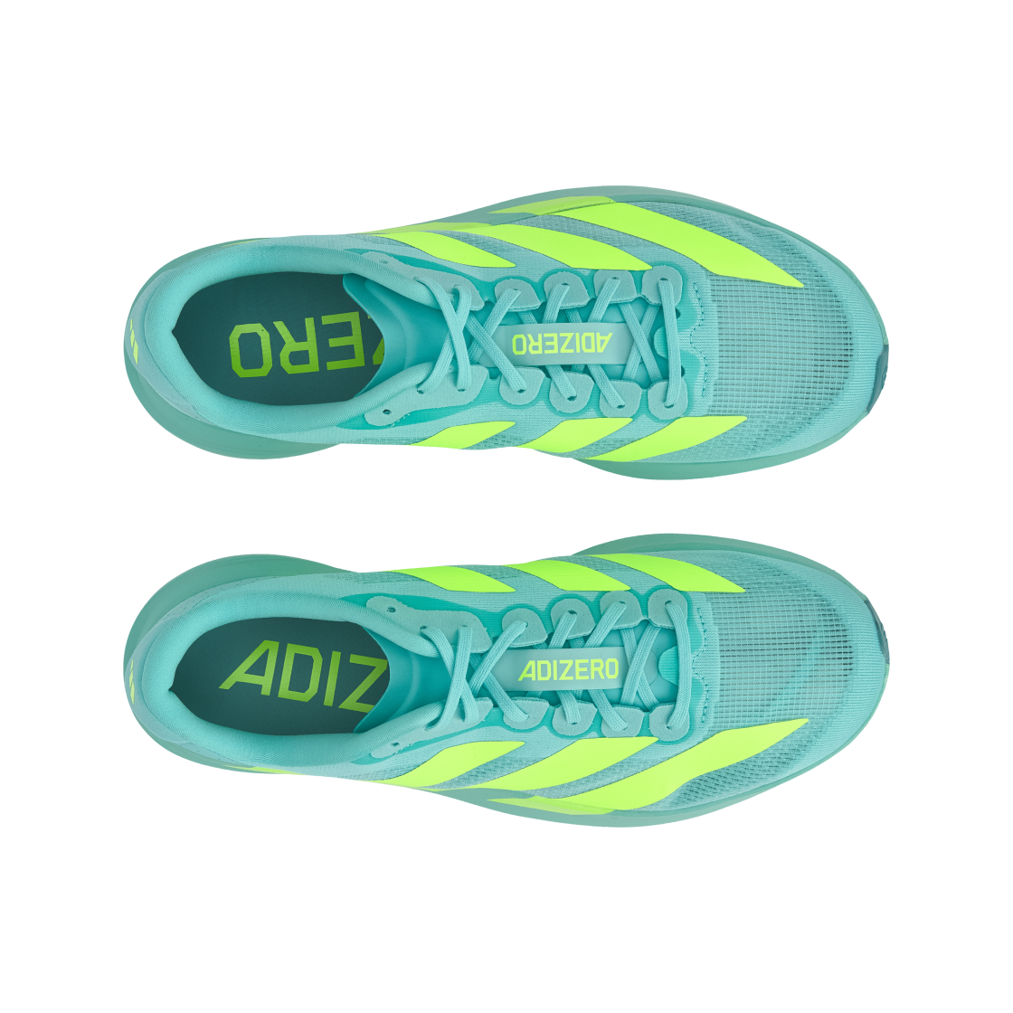 아디다스 아디제로 EVO SL 플래쉬 아쿠아 루시드 레몬(Adidas Adizero EVO SL Flash Aqua Lucid Lemon) - 5