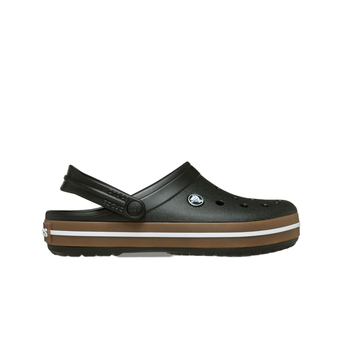 212756-001 Crocs Crocband Gum Clog Black
