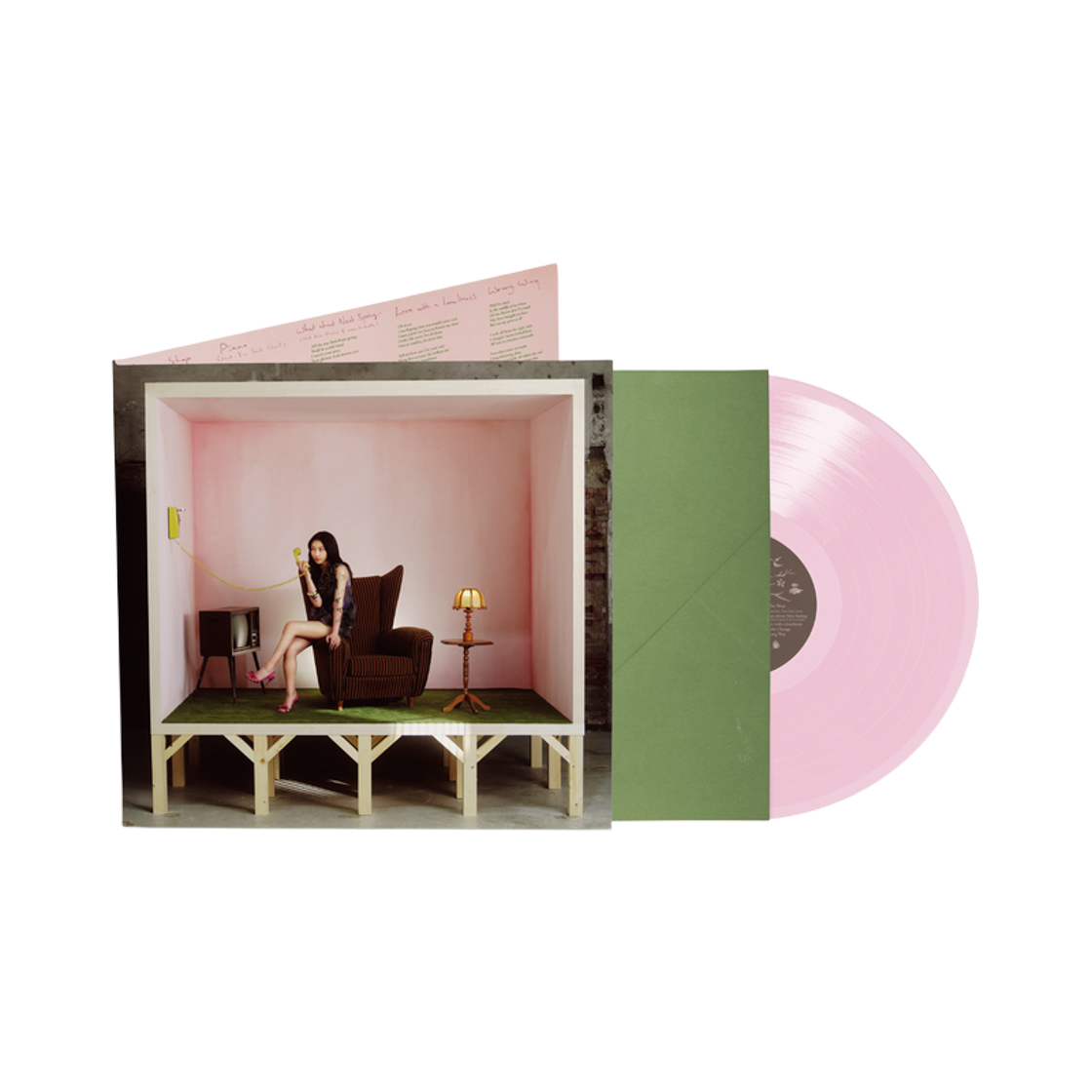 - Milena 1st Album Where to Begin LP Pink