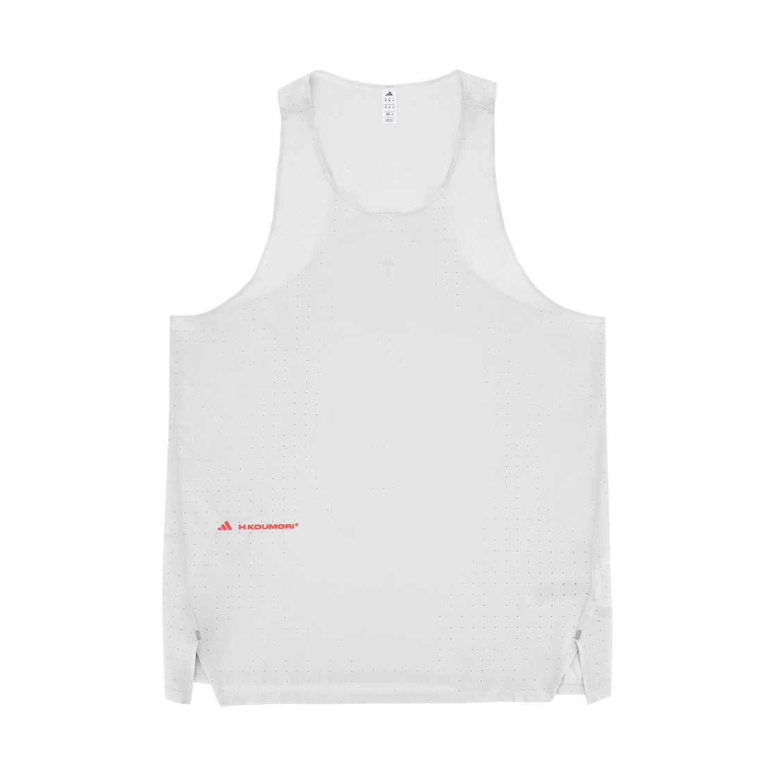 JL6868 Adidas x Hermanos Koumori Adi365 Running Singlet Grey One - KR Sizing