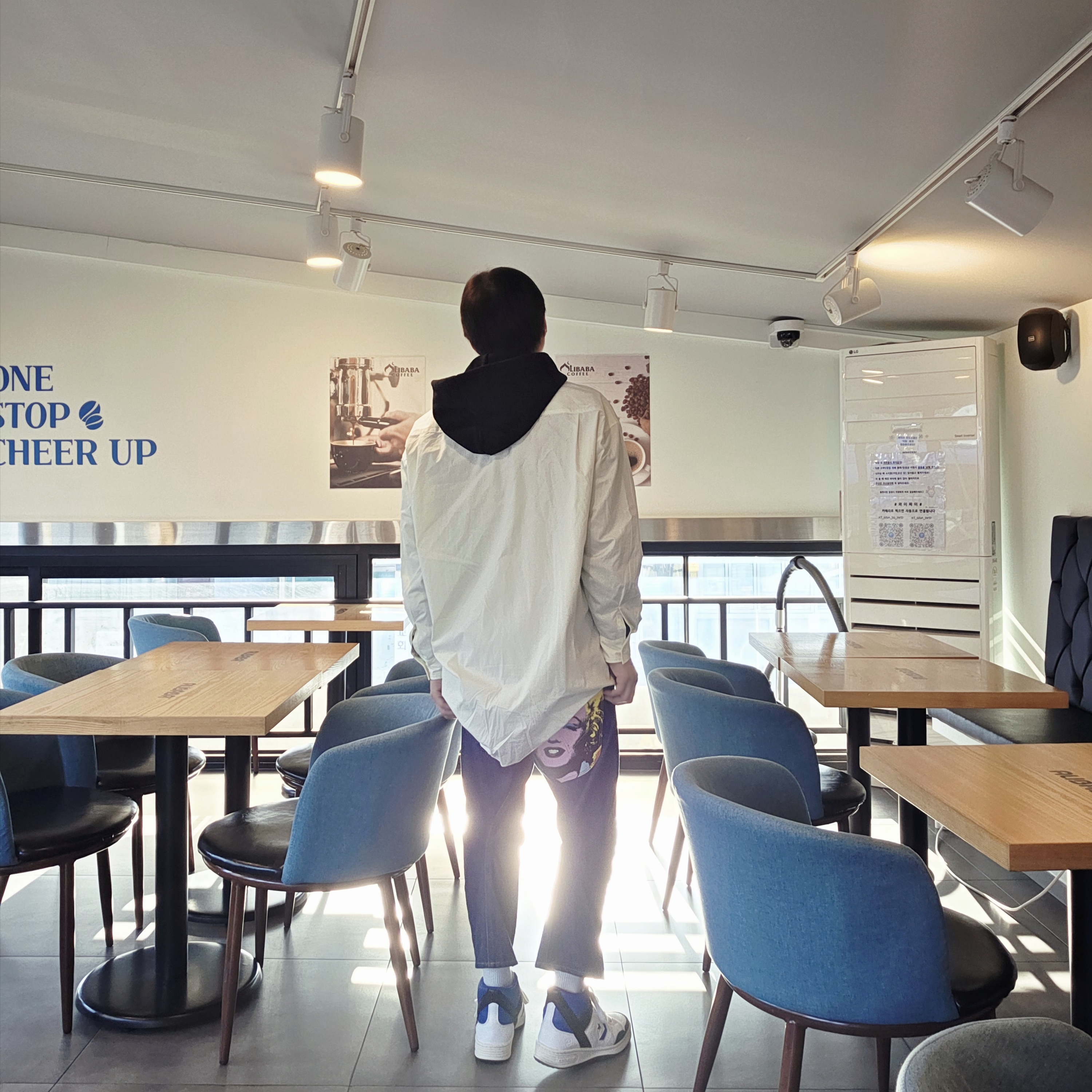 Converse x Fragment Weapon Mid White 착용 스타일 - 2