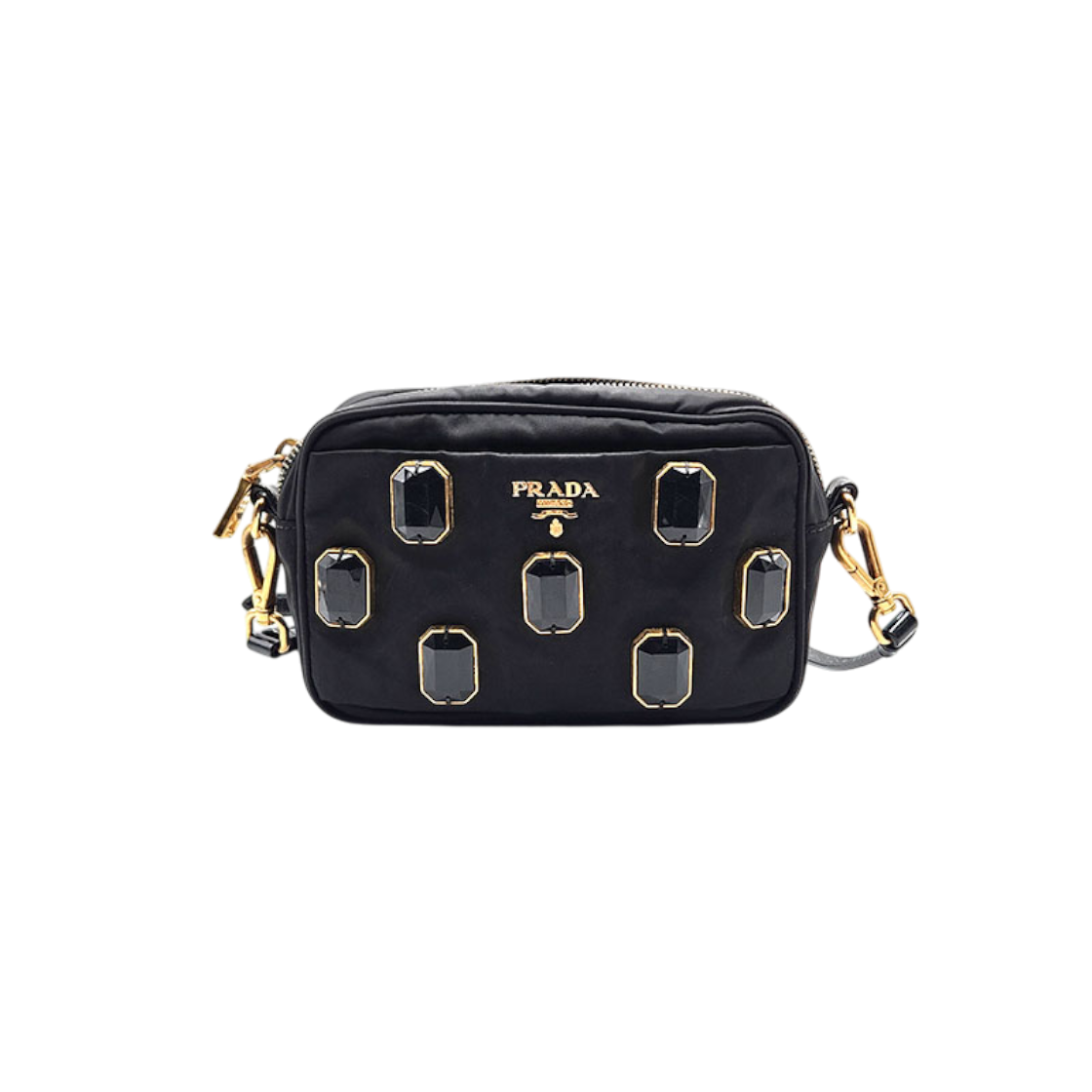 프라다 테수토 피에트레 미니 크로스백 (BP0248) L285611(Prada Tessuto Pietre Mini Crossbody Bag (BP0248) L285611)