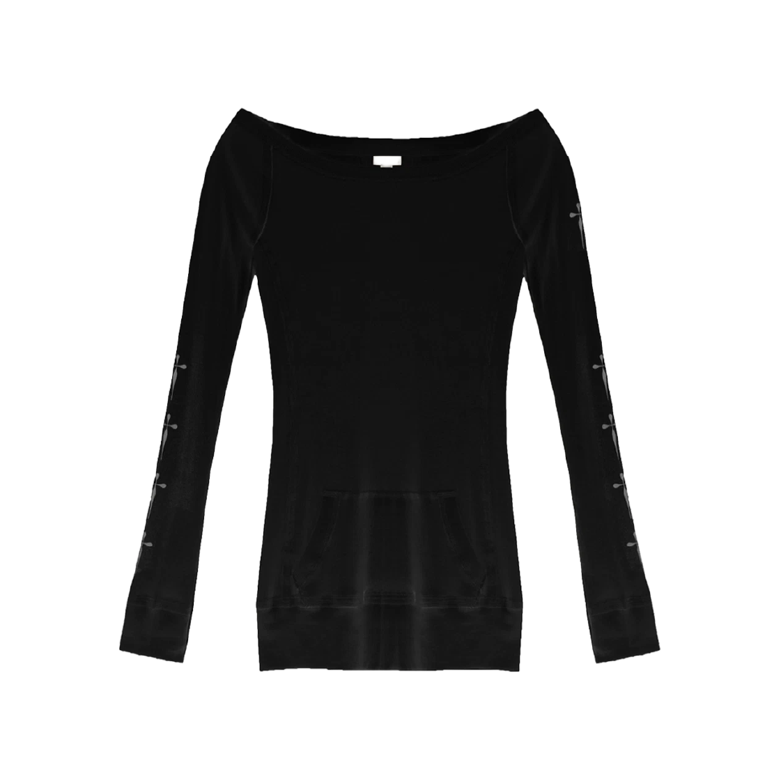 [KREAM 단독] 본네 오프숄더 미니 드레스 블랙([KREAM 단독] Bonnae Off-shoulder mini dress Black)