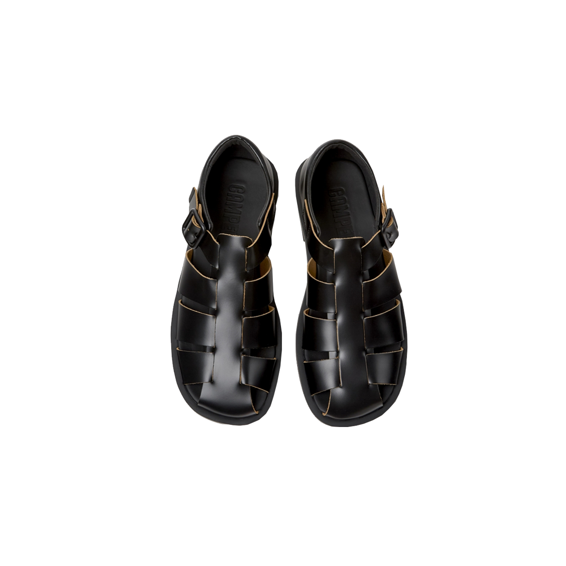 캠퍼 남성 던 샌들 블랙(Camper Men Don Sandal Black) - 3