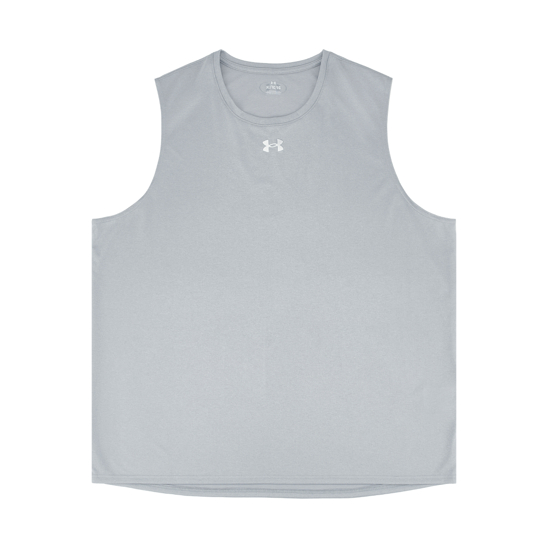 1376840-011 Under Armour Tech Team Sleeveless Gray White