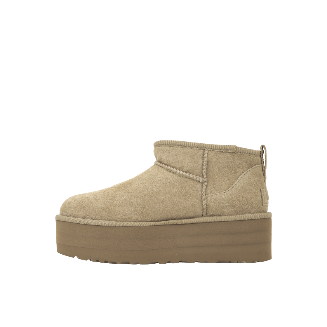 (W) 어그 클래식 울트라 미니 플랫폼 샌드((W) UGG Classic Ultra Mini Platform Sand) - 3
