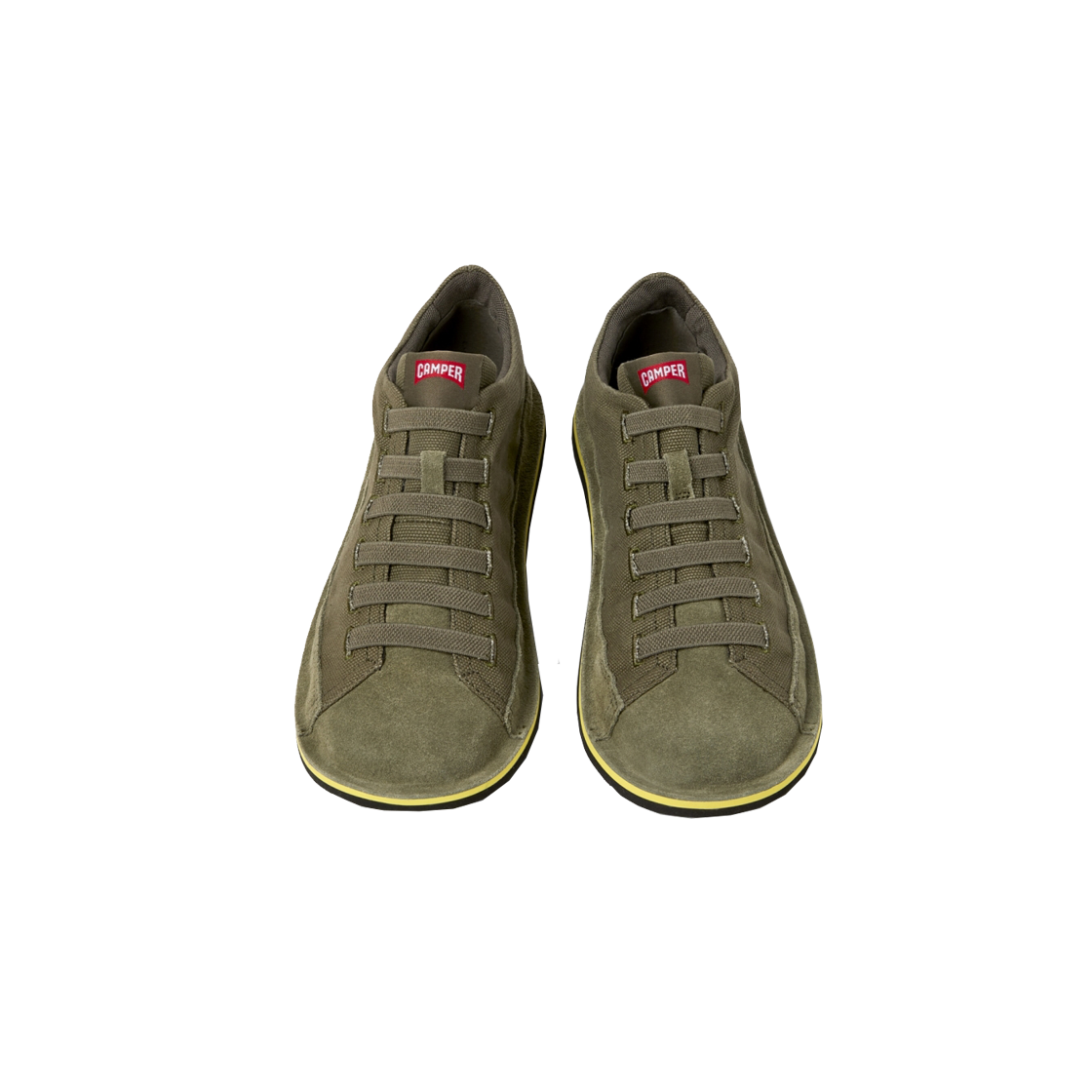 캠퍼 남성 비틀 스니커즈 카키(Camper Men Beetle Sneakers Khaki) - 3