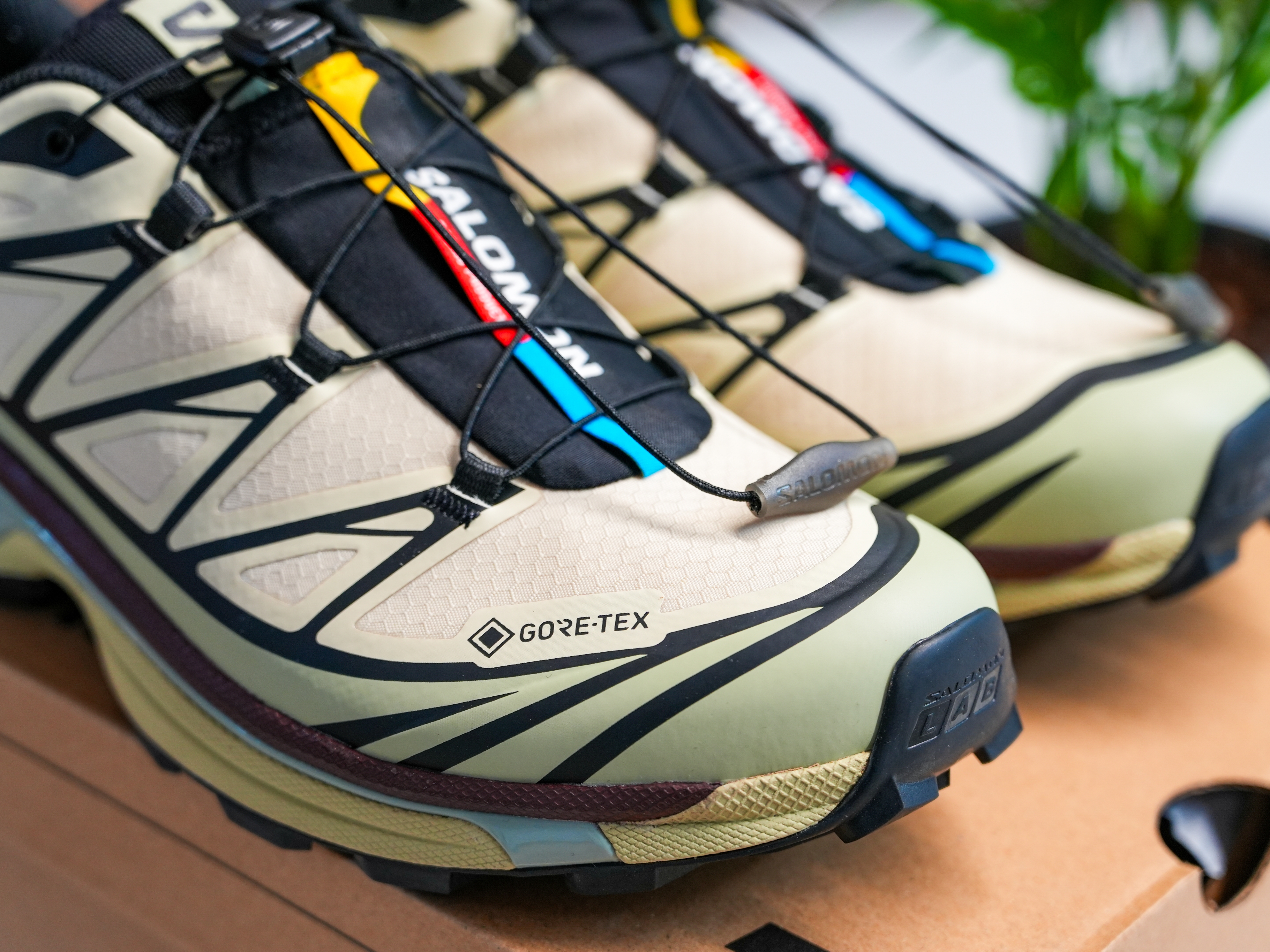 Salomon XT-6 GTX Asparagus Green Tea 착용 스타일 - 5