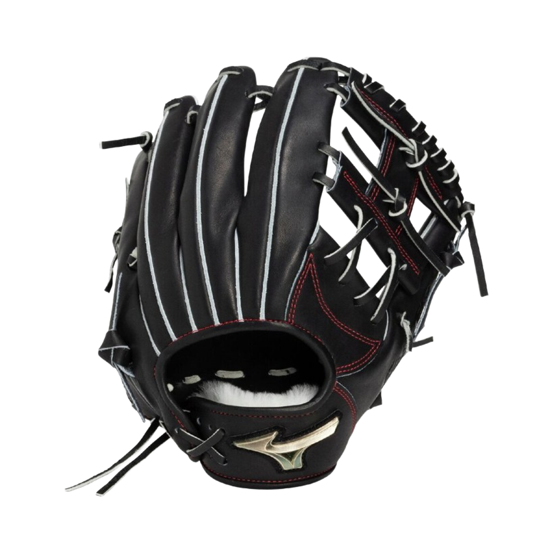 미즈노 글로벌 엘리트 셀렉트 JF 하드볼 골프볼 내야수용 글러브 9 블랙(Mizuno Global Elite Select JF Hardball Golf Ball Infielder's Glove 9 Black) - 1