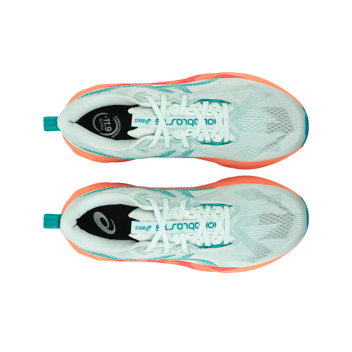 아식스 노바블라스트 5 수딩 씨 웨이브 틸(Asics Novablast 5 Soothing Sea Wave Teal) - 5