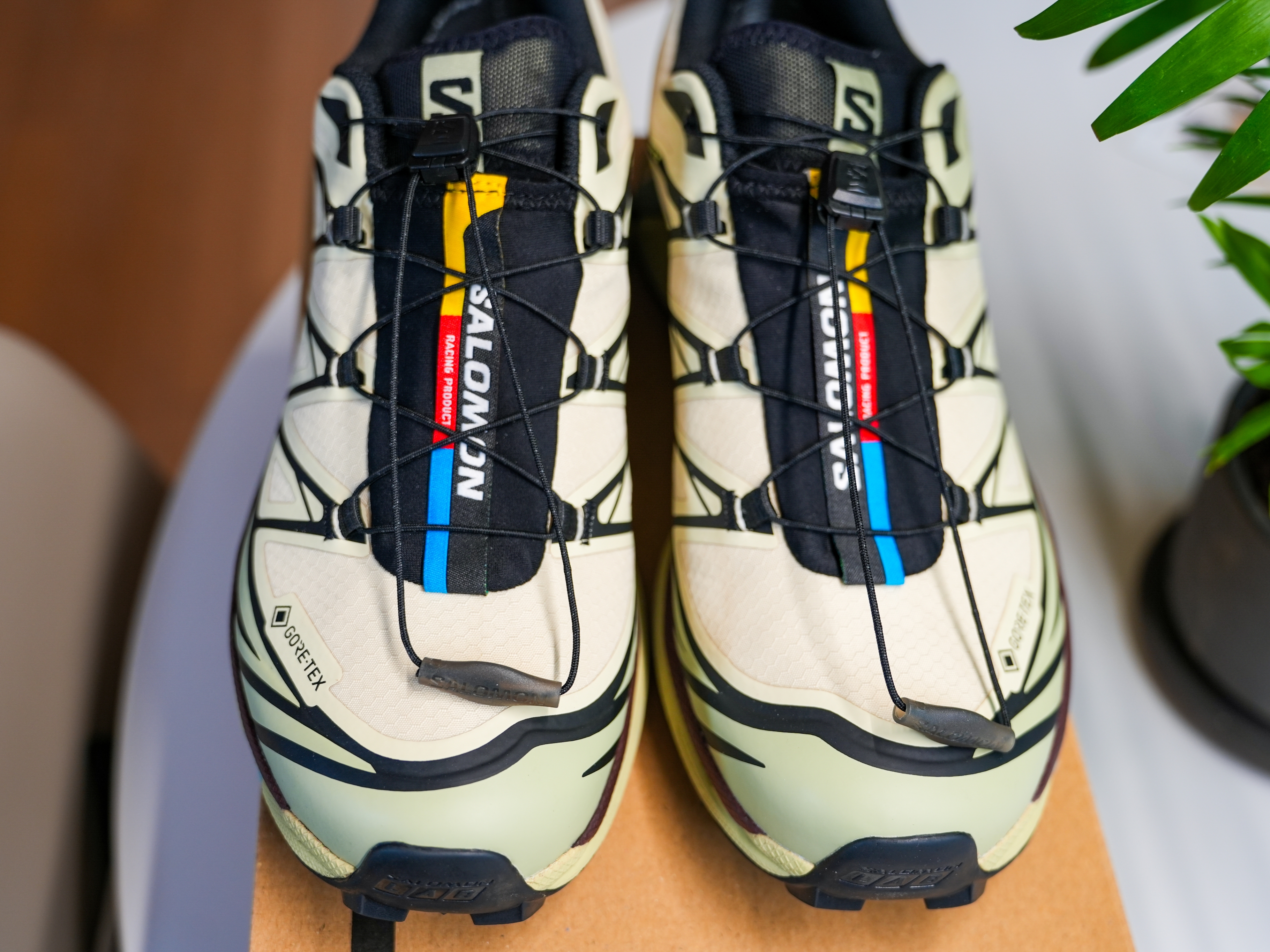 Salomon XT-6 GTX Asparagus Green Tea 착용 스타일 - 8