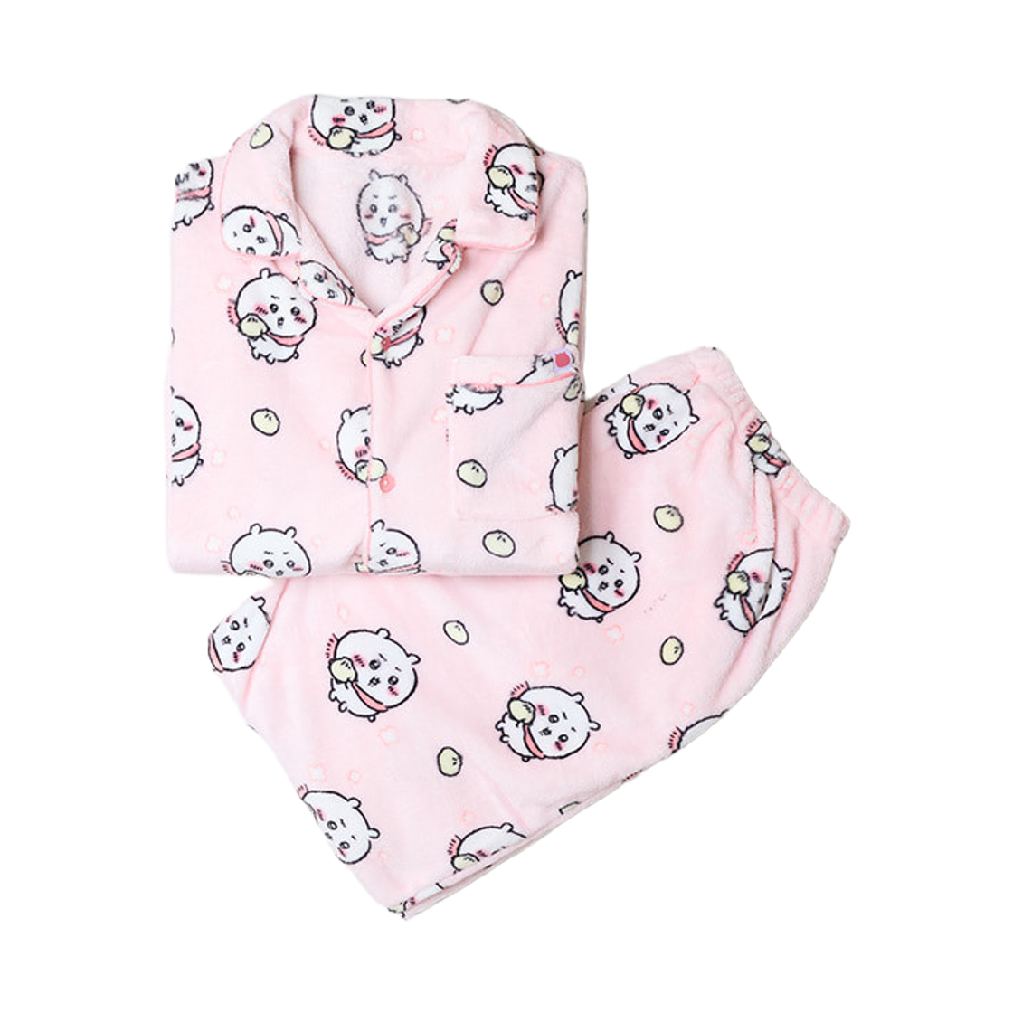 스파오 x 치이카와 따뜻한 수면 파자마 핑크(Spao x Chiikawa Warm Sleep Pajama Pink)