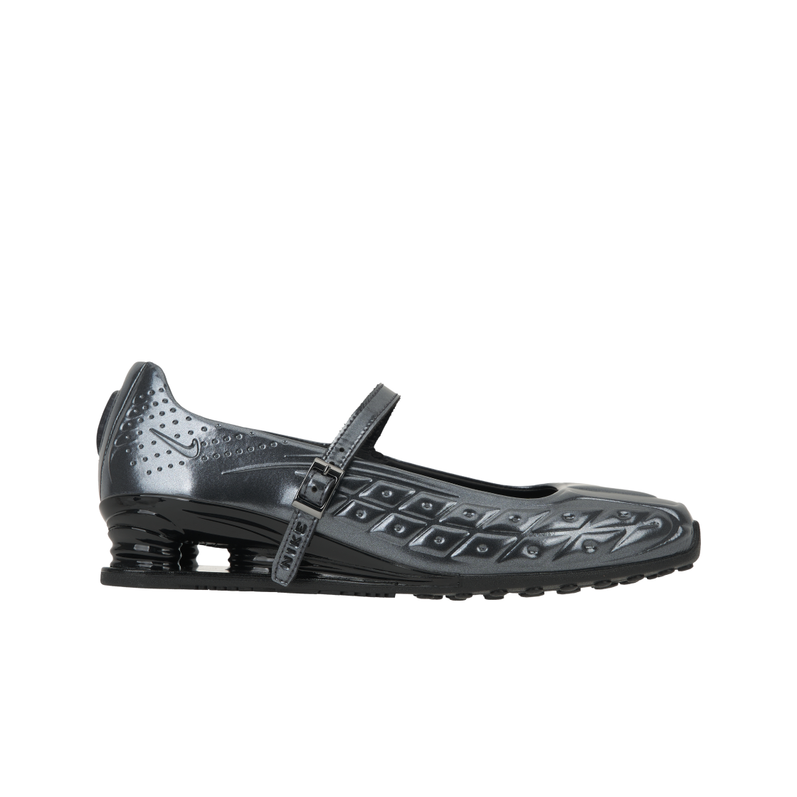 (W) 나이키 x 네이키드 샥스 Z 칼리스트라 블랙 블랙 오프 화이트((W) Nike x Naked Shox Z Calistra Black Black Off White)