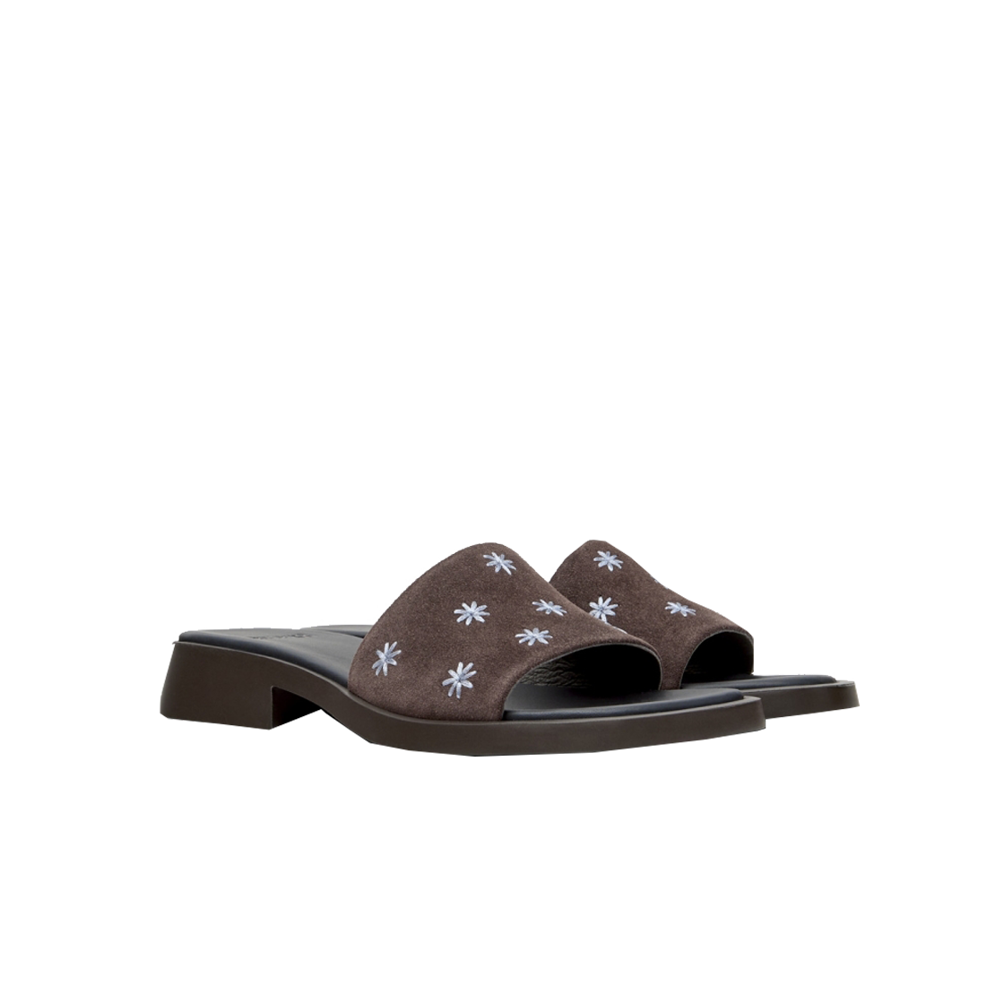 캠퍼 여성 다나 슬리퍼 브라운(Camper Women Dana Slippers Brown) - 2
