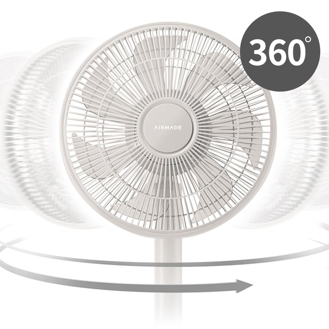 [S등급] 에어메이드 브리즈온 플러스 AMF-1270R 써큘레이터 무소음 BLDC 360도([Refurbished] Airmade Breeze On Plus AMF-1270R Circulator Silent BLDC 360°) - 4